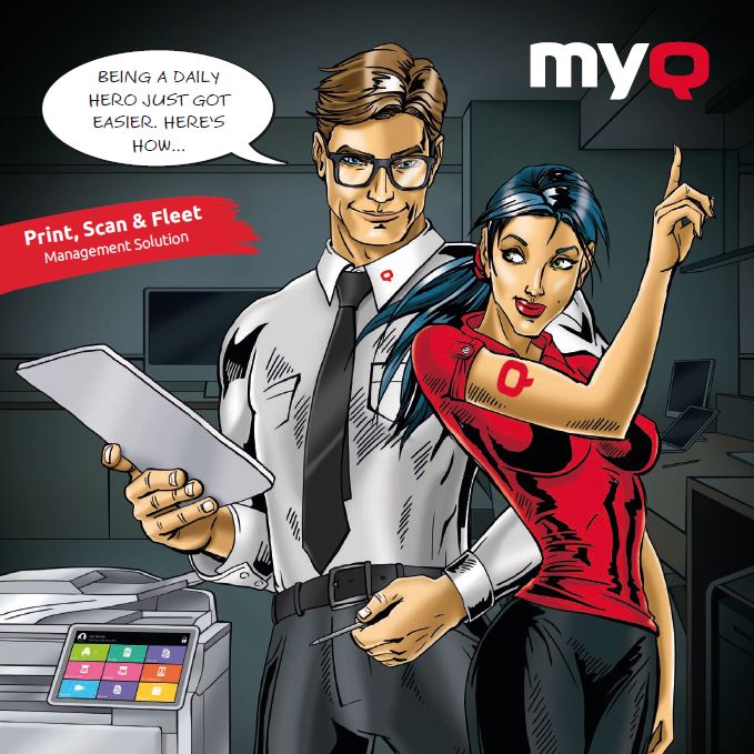 Kyocera Software Output Management Myq Brochure Thumb, Automated Office Equipment, Kyocera, KIP, Office Furniture, MD, Maryland, COpier, Printer, MFP