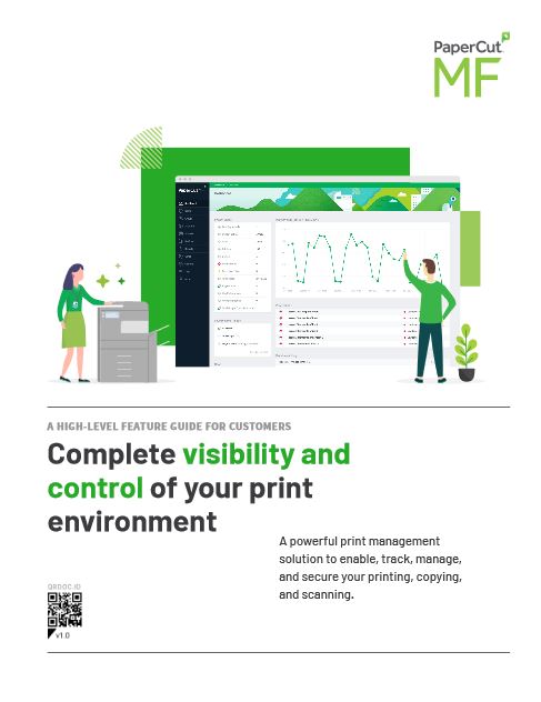Full Brochure Cover, Papercut MF, Automated Office Equipment, Kyocera, KIP, Office Furniture, MD, Maryland, COpier, Printer, MFP